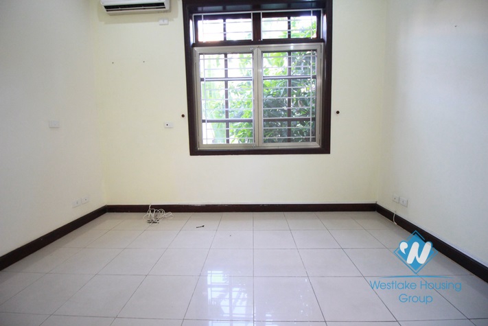 Charming house with small yard for rent in Ciputra, Block D, Tay Ho, Ha Noi